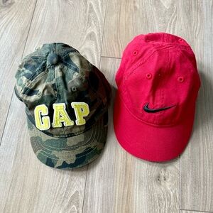 Gap and Nike toddler ball caps